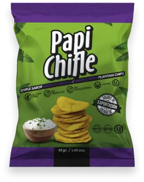 PAPI CHIFLE CREMA Y CEBOLLA